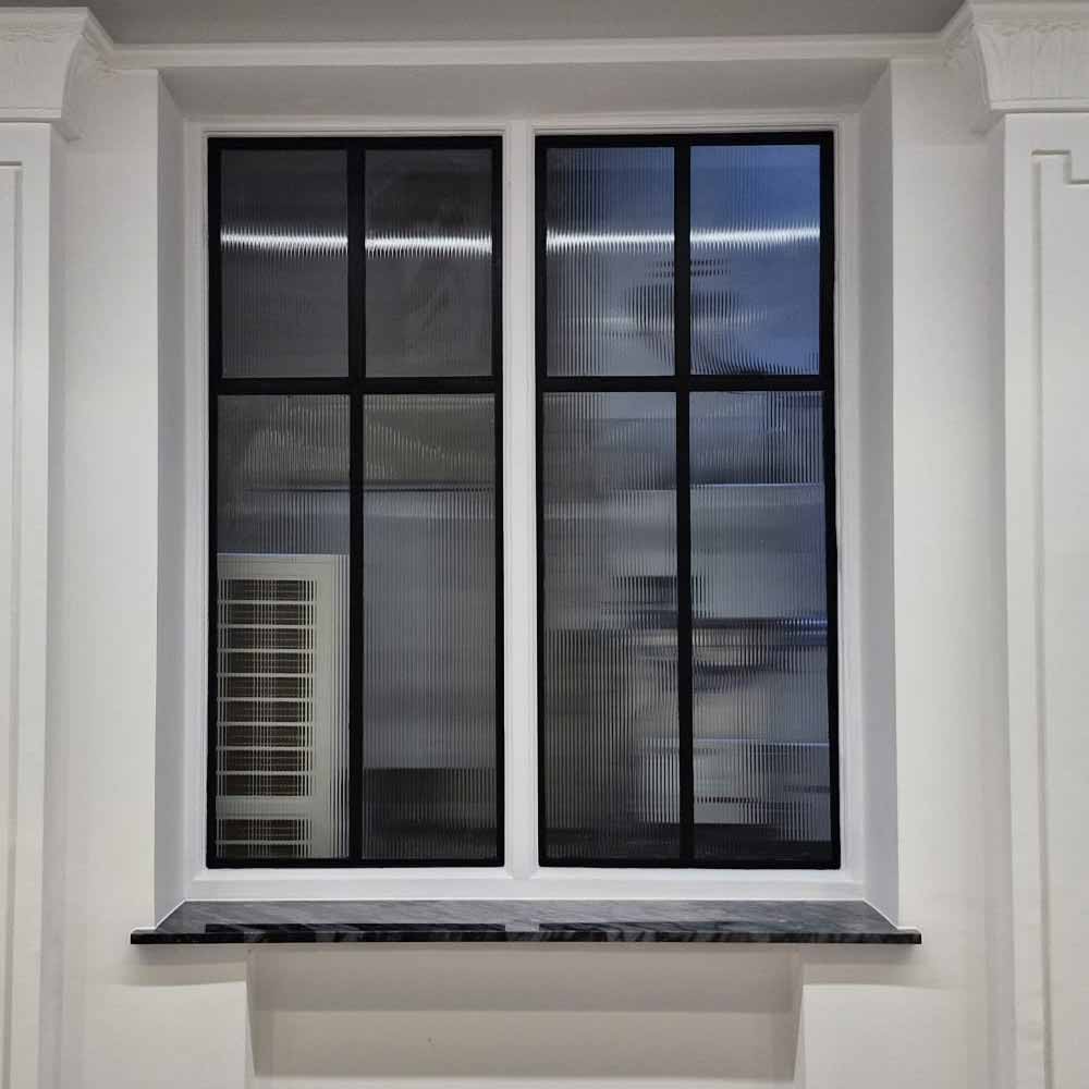 Restored metal window